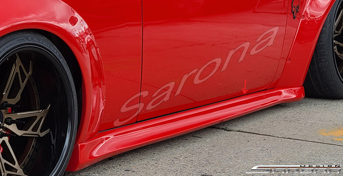 Custom Dodge Challenger  Coupe Side Skirts (2011 - 2023) - $790.00 (Part #DG-022-SS)